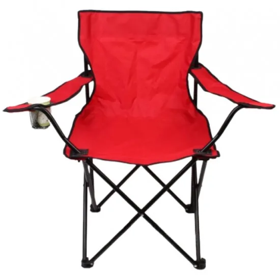 Scaun pliant pentru camping Xenos Compact Red