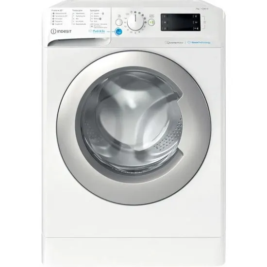 Maşină de spălat Indesit BWSE 71295X WSV EU White (7 kg)