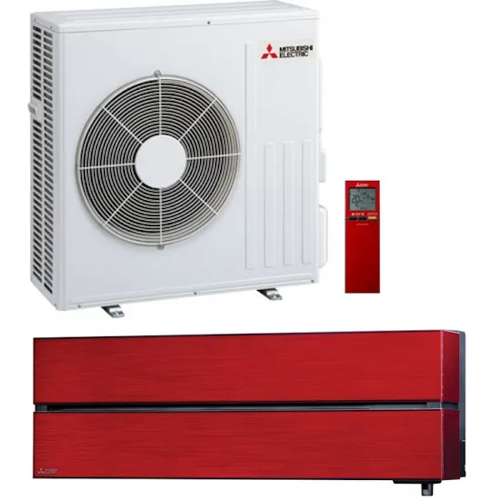 Aparat de aer condiționat Mitsubishi MSZ-LN60VGR/MUZ-LN60VG, 18000 BTU, pana la 70 m², Red