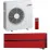 Aparat de aer condiționat Mitsubishi MSZ-LN60VGR/MUZ-LN60VG, 18000 BTU, pana la 70 m², Red