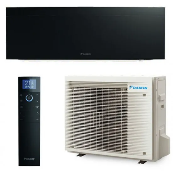Кондиционер Daikin Emura Inverter R32 Wi-Fi FTXJ25AB/RXJ25A, 9000 BTU, до 25 м², Black