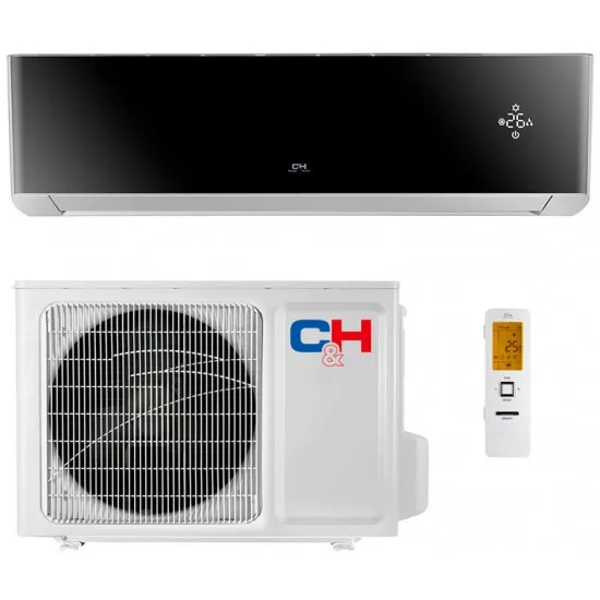 Кондиционер Cooper&Hunter Supreme Inverter WiFi R32 CH-S12FTXAM2S-BL, 12000 BTU, до 35 м², Black