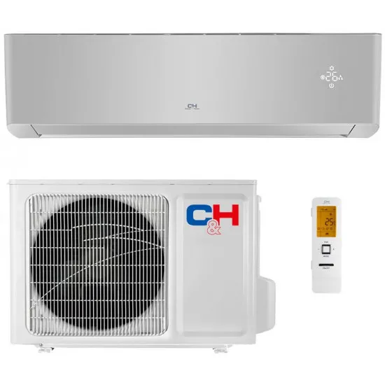 Кондиционер Cooper&Hunter Supreme Inverter WiFi R32 CH-S18FTXAM2S-SC, 18000 BTU, до 50 м², Silver