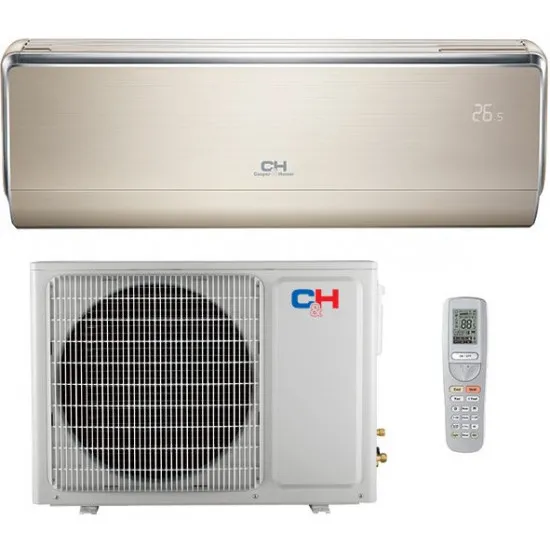 Aparat de aer condiționat Cooper&Hunter VIP Inverter R32 Wi-Fi CH-S18FTXHV-B-NG ,, 18000 BTU, pana la 50 m², Champagne