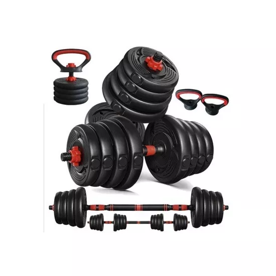 Set de gantere cu mreana si greutati Arena 8037240 (40 kg)