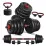 Set de gantere cu mreana si greutati Arena 8037240 (40 kg)