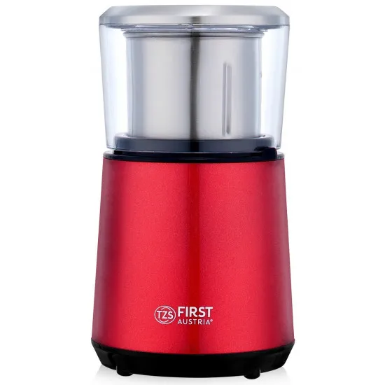 Râşniţă de cafea First FA-5486-2-RE Red (200 W/50 g)