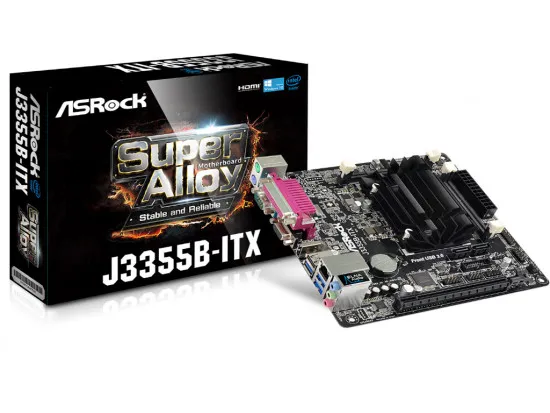 Плата материнская ASROCK J3355B-ITX (/Celeron J3355)