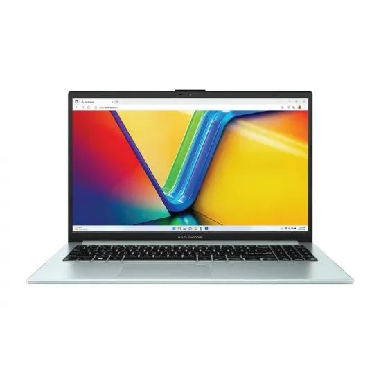 Laptop 15,6" Asus Vivobook Go 15 E1504FA / AMD Ryzen 5 7520U / 8 GB / 512 GB SSD M.2 2280 PCIe NVMe / Green Grey