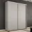 Dulap-cupeu Mobildor Compact, 210x220x45 cm, uși PAL, Gri