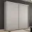 Dulap-cupeu Mobildor Compact, 230x220x45 cm, uși PAL, Gri