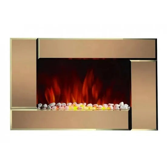 Șemineu electric Electrolux Fireplace EFP/W-2000S Bronze (2000 W)