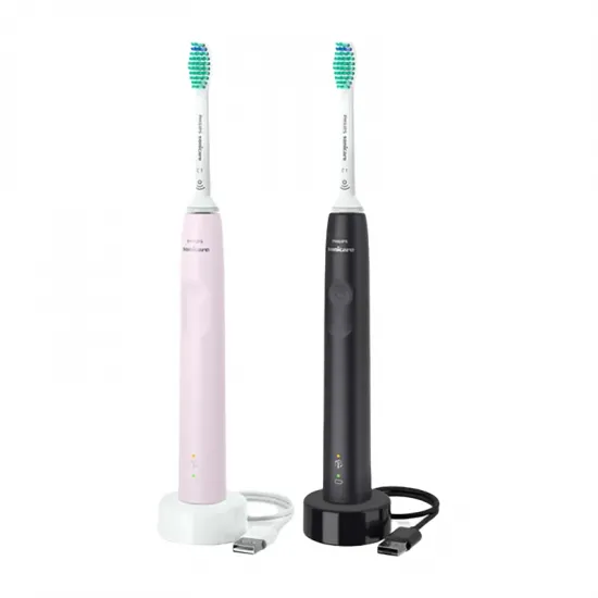 Periuță de dinți electrică Philips HX3675/15 Black/Pink