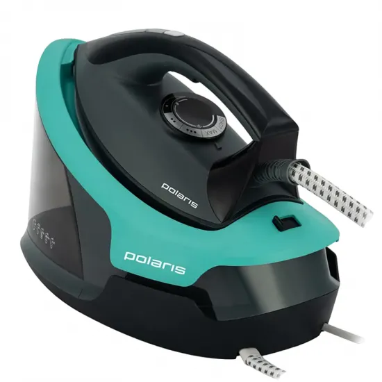 Fier de călcat cu abur Polaris PSS 7700K Black/Green (2800 W)