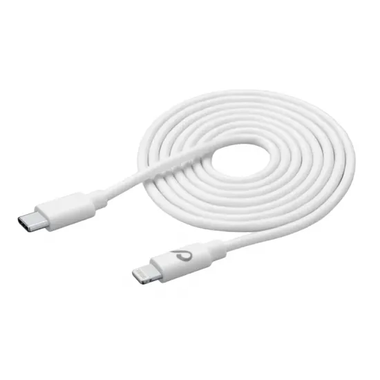Cablu Cellularline Power MFI Lightning/USB Type-C, White