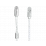 Кабель Remax Binary Lightning, micro-USB/USB Type-A, White (RC-025t)
