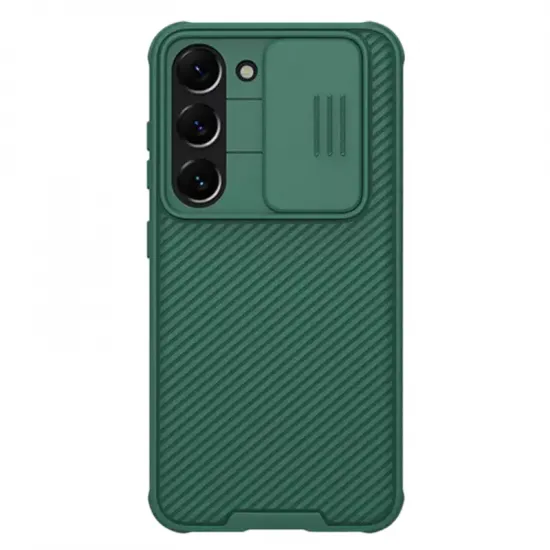 Husă Nillkin Camshield Pro pentru Samsung Galaxy S23 Plus, Deep Green