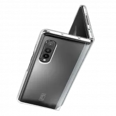 Husă Cellular Clear Case pentru Samsung Galaxy Z Flip 4, Transparent