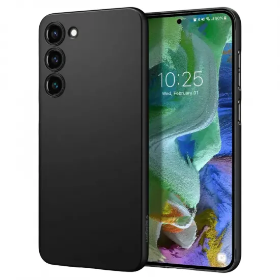 Husă Spigen Airskin pentru Samsung Galaxy S23 Plus, Black