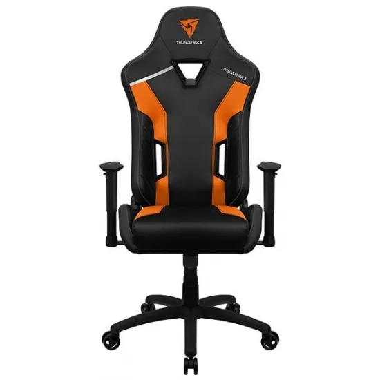Fotoliu de gaming ThunderX3 TC3, Black/Tiger Orange