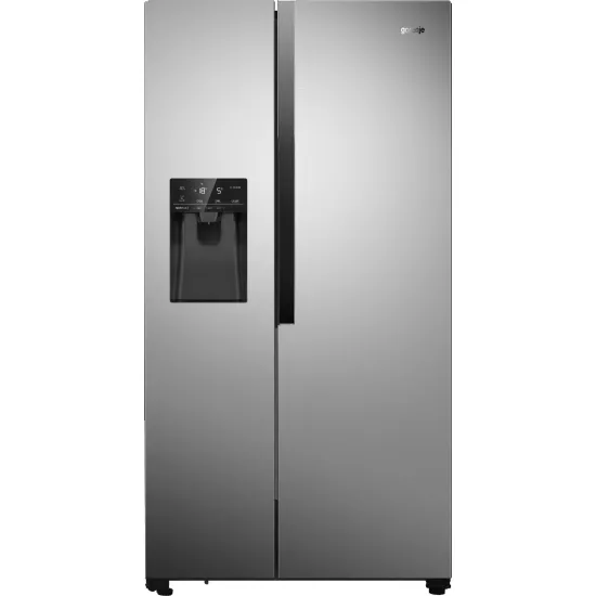 Frigider side-by-side Gorenje NRS9EVX1, Grey