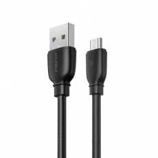 Cablu Remax USB/micro-USB, Black