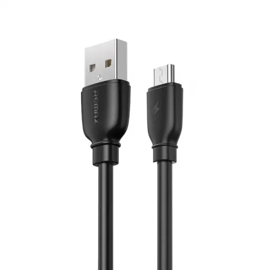 Cablu Remax USB/micro-USB, Black