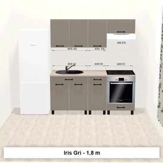 Ð?одÑ?лÑ?Ð½Ð°Ñ ÐºÑ?Ñ?Ð½Ñ Ambianta Iris 1.8 м, СеÑ?Ñ?й