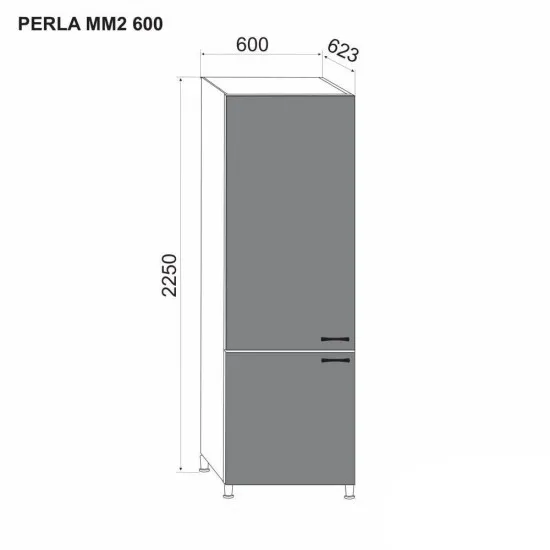 Modul inalt Ambianta Perla MM2 600 Creme