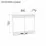 Modul superior Ambianta Dolce 800 AS scurgator, Gri