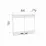 Modul superior Ambianta Dolce 800 BS, Gri