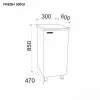 Modul inferior Ambianta Fresh 300 GI, Cappuccino