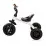 Трицикл Lorelli Children First White/Black