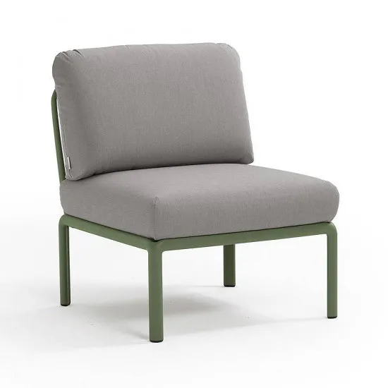 Fotoliu pentru gradina modul central Nardi Komodo Elemento Centrale 40373.16.172 Agave/Grigio