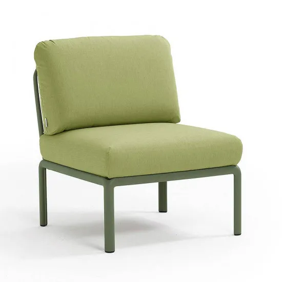 Fotoliu pentru gradina modul central Nardi Komodo Elemento Centrale 40373.16.139 Agave/Avocado Sunbrella