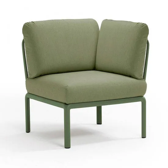 Fotoliu pentru gradina modul de colt Nardi Komodo Elemento Angolo 40374.16.139 Agave/Avocado Sunbrella