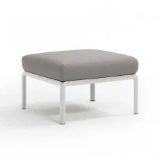 Пуф с подушкой Nardi Komodo Pouf 40369.00.172 Bianco/Grigio Пуф с подушкой Nardi Komodo Pouf 40369.00.172 Bianco/Grigio