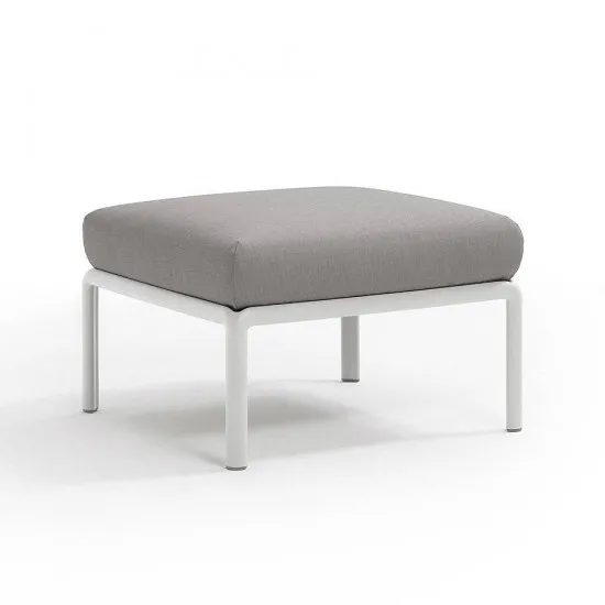 Пуф с подушкой Nardi Komodo Pouf 40369.00.172 Bianco/Grigio