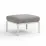 Pouf cu perna Nardi Komodo Pouf 40369.00.172 Bianco/Grigio