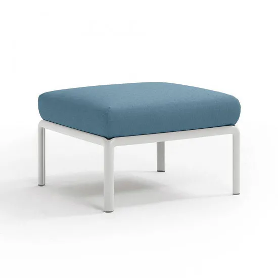 Pouf cu perna Nardi Komodo Pouf 40369.00.142 Bianco/Adriatic Sunbrella