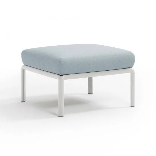 Pouf cu perna Nardi Komodo Pouf 40369.00.138 Bianco/Ghiaccio Sunbrella