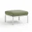 Пуф с подушкой Nardi Komodo Pouf 40369.00.140 Bianco/Giungla Sunbrella