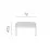 Пуф с подушкой Nardi Komodo Pouf 40369.00.141 Bianco/Canvas Sunbrella