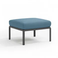 Pouf cu perna Nardi Komodo Pouf 40369.02.142 Antracite/Adriatic Sunbrella Pouf cu perna Nardi Komodo Pouf 40369.02.142 Antracite/Adriatic Sunbrella