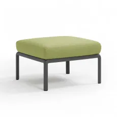 Pouf cu perna Nardi Komodo Pouf 40369.02.139 Antracite/Avocado Sunbrella Pouf cu perna Nardi Komodo Pouf 40369.02.139 Antracite/Avocado Sunbrella