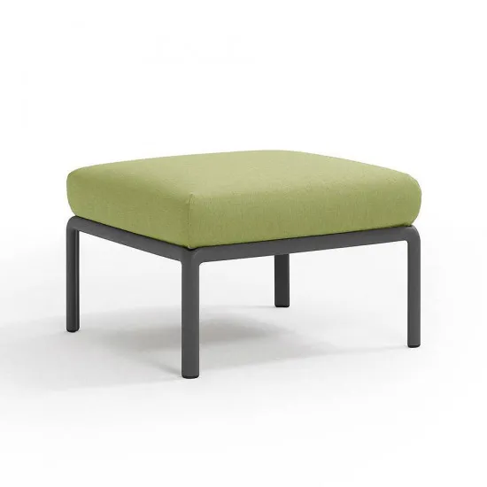 Pouf cu perna Nardi Komodo Pouf 40369.02.139 Antracite/Avocado Sunbrella