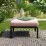 Pouf cu perna Nardi Komodo Pouf 40369.02.141 Antracite/Canvas Sunbrella