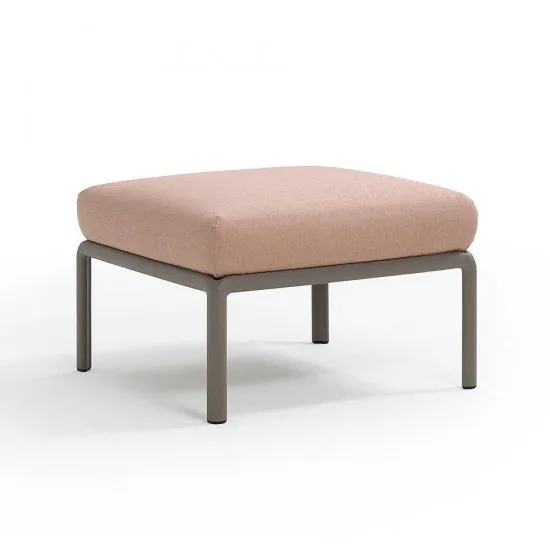 Pouf cu perna Nardi Komodo Pouf 40369.10.066 Tortora/Rosa Quarzo