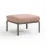 Pouf cu perna Nardi Komodo Pouf 40369.10.066 Tortora/Rosa Quarzo