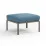 Pouf cu perna Nardi Komodo Pouf Tortora/Adriatic Sunbrella